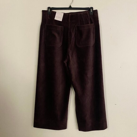 Lauren Conrad High Rise Wide Leg Cropped Pants 16 - Picture 8 of 13